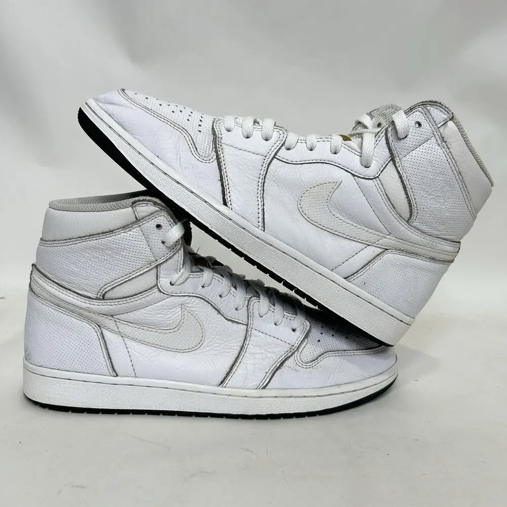 Nike Air Jordan 1 High Retro OG “White Perforated” - Picture 1 of 16